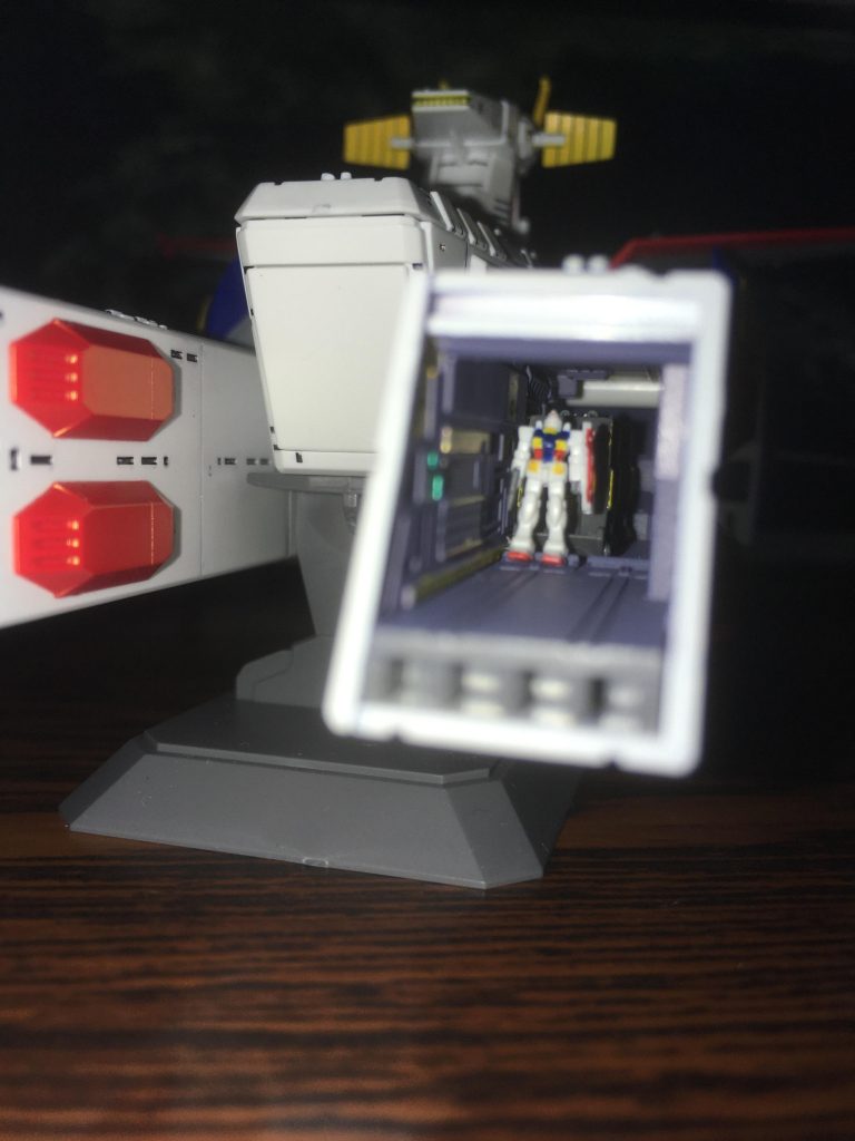 1／1700ガンダムもきちんと塗りました