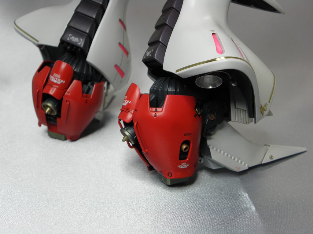 足首はジャンクパーツのオンパレード