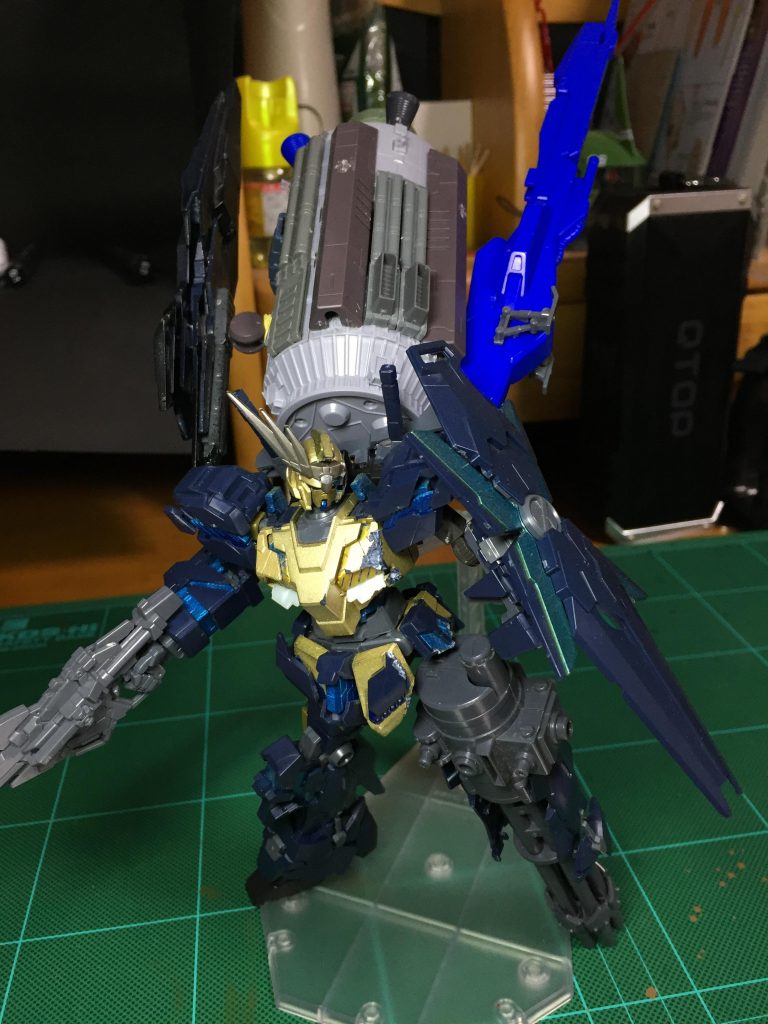 ミキシングとダメージ加工を同時に行いました。