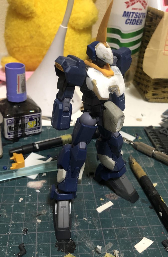 エポパテで改修中です( ´∀｀)