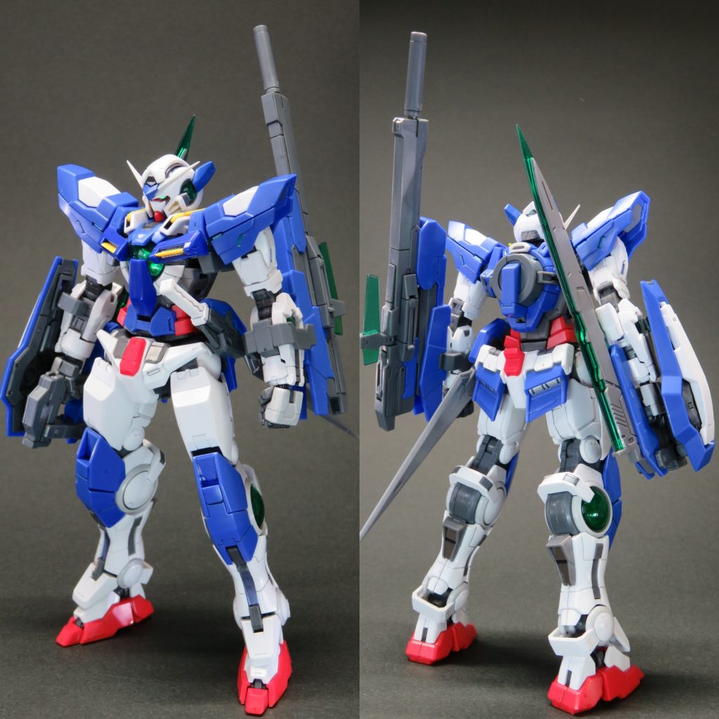 通常のリペアⅢ
ビームサーベルの代わりにGNブレイドを取り付けてみました