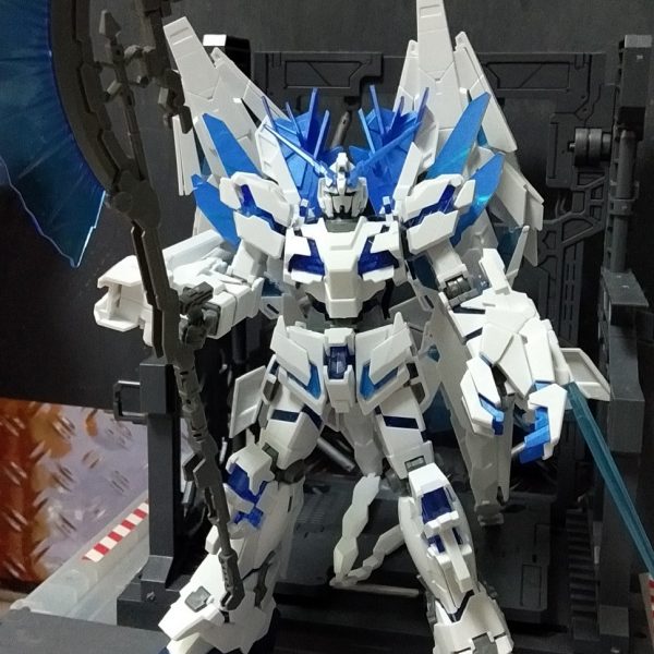 ユニコーンガンダムペルフェクティビリティ　息子素組