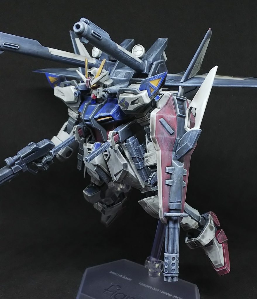 HGルカス・オドネル専用ストライクE＋iwsp–2枚目/制作者：機動病院