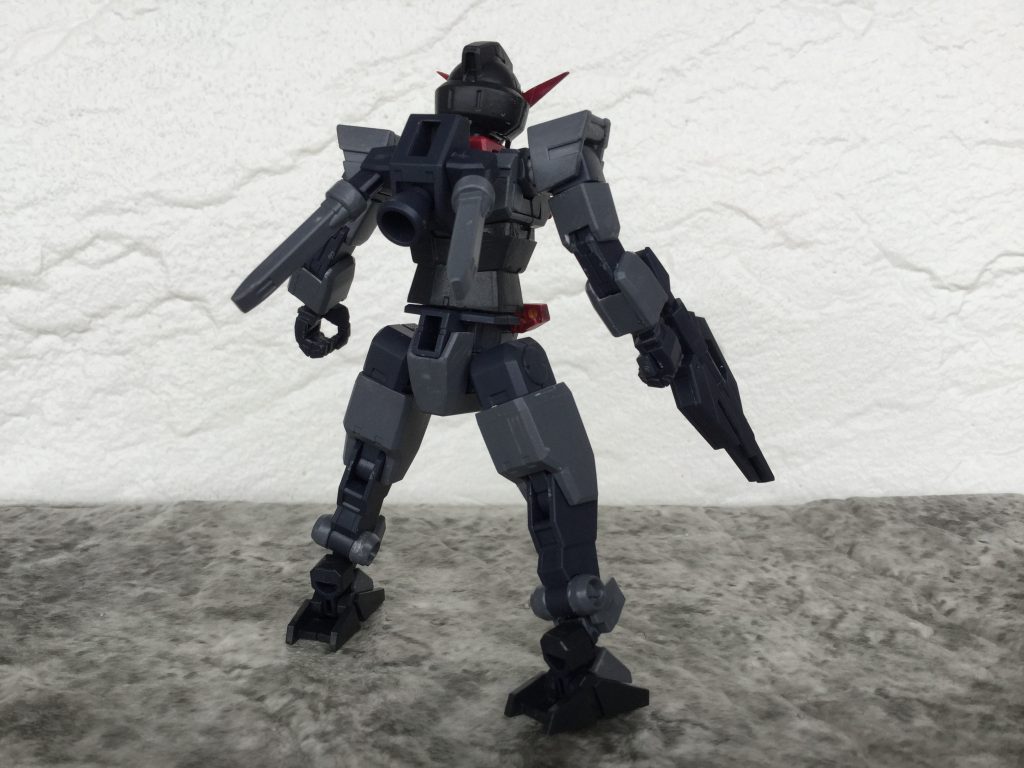 コアガンダム状態の後ろ側です