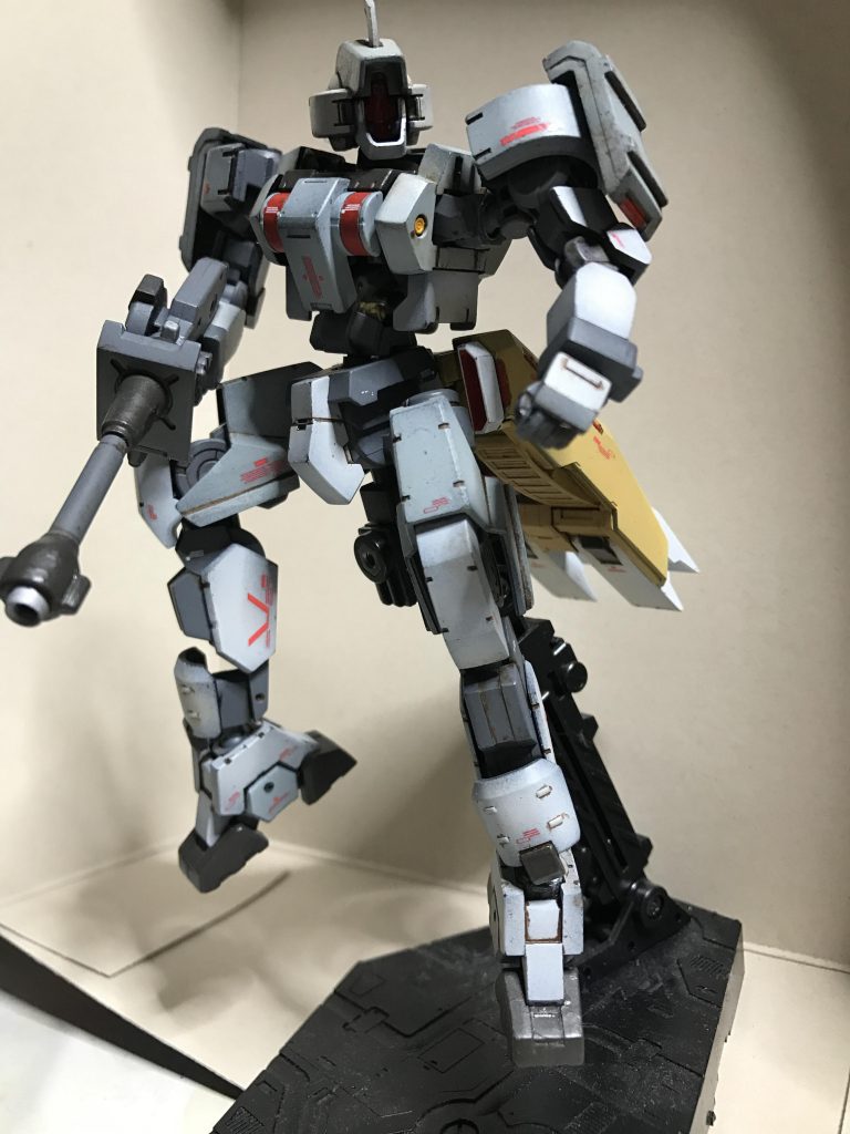 あとはちょこちょことプラ棒とか貼り付けたりですね。