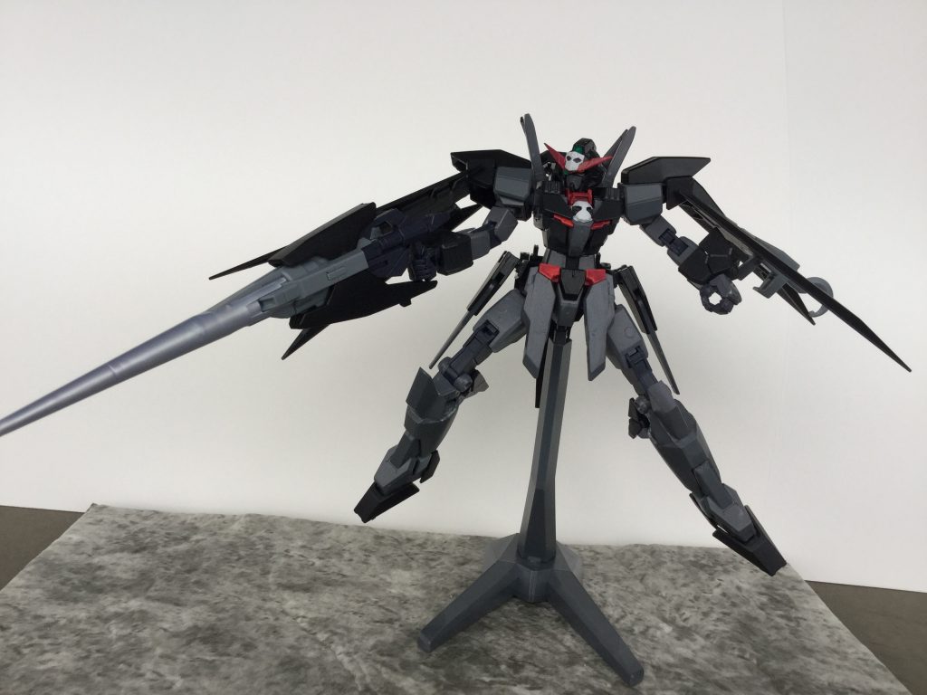 アーマーを付けた状態です
結構ダークハウンドっぽくなったような気がします