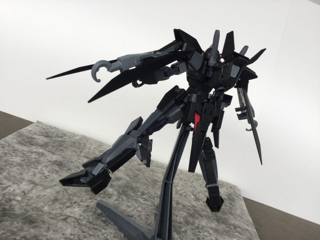 アーマーをつけた状態の後ろ側です