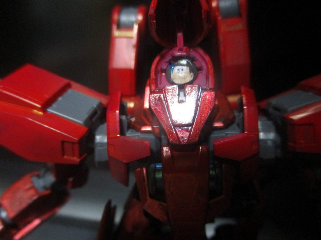 メインカメラには、おそ松の顔写真を張り付けてますw