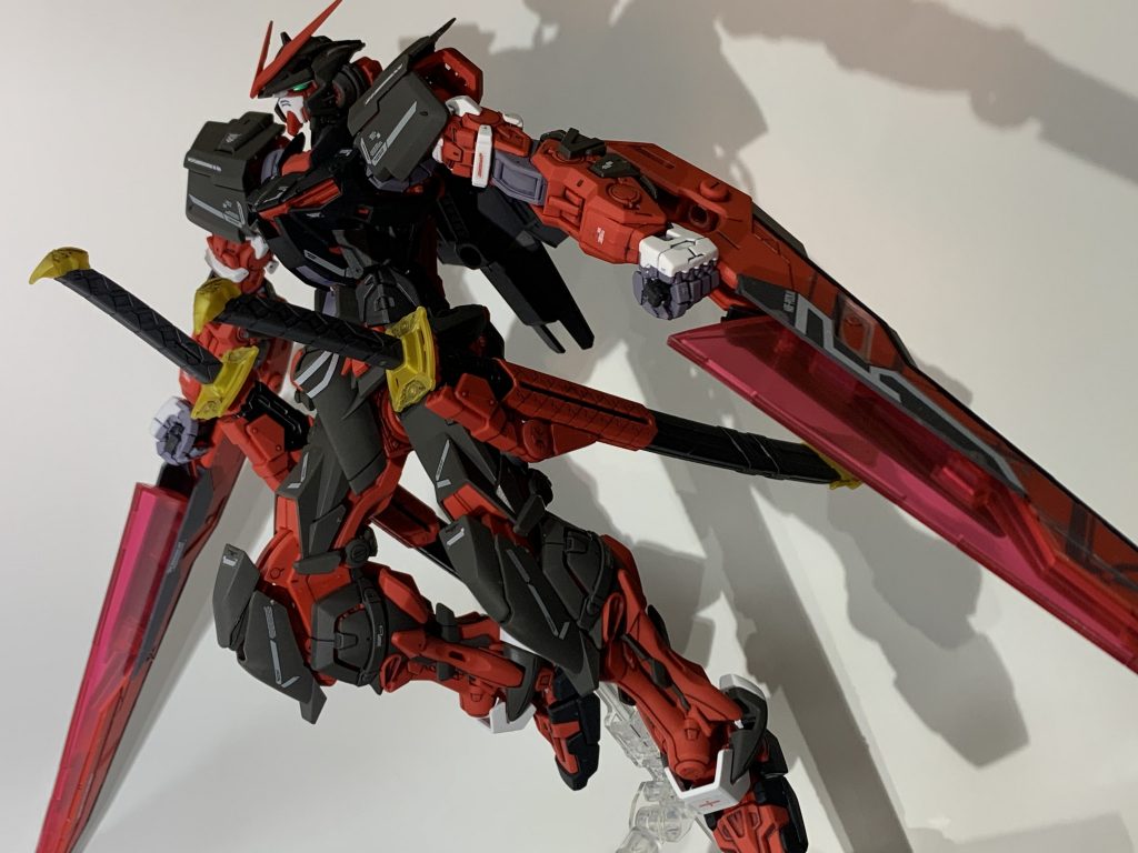 気づけば投稿限界に・・。タクティカルアームズ、すごいです。永遠に遊べる。
アストレイグリード改でした。