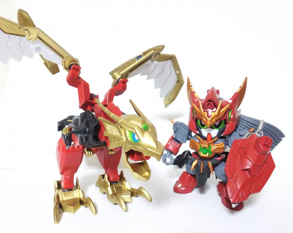 ガンドラゴンとヴァルキランダー 
やっぱりガンドラゴンと並ぶと嬉しいですね!