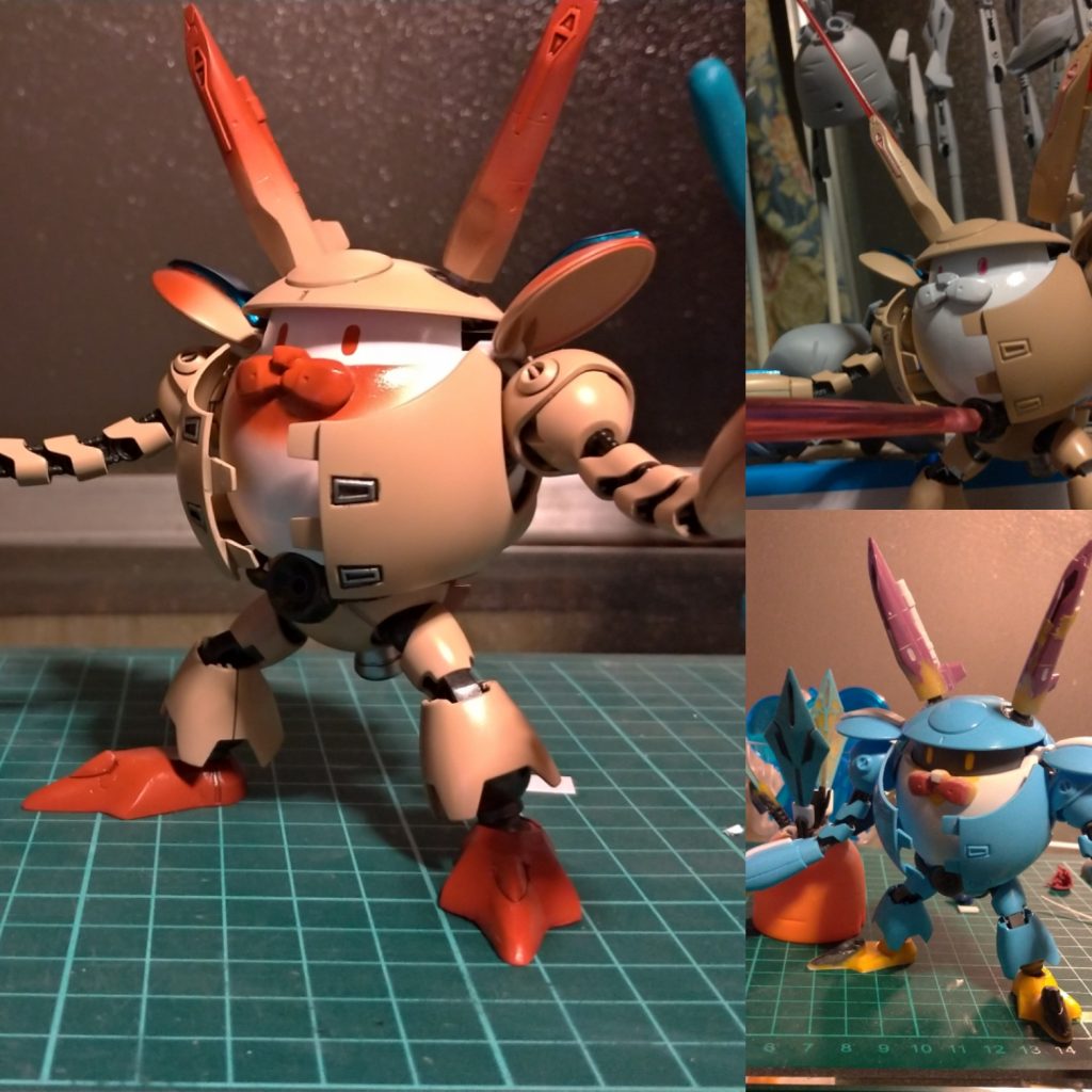 最終的に三毛うさぎになりました。