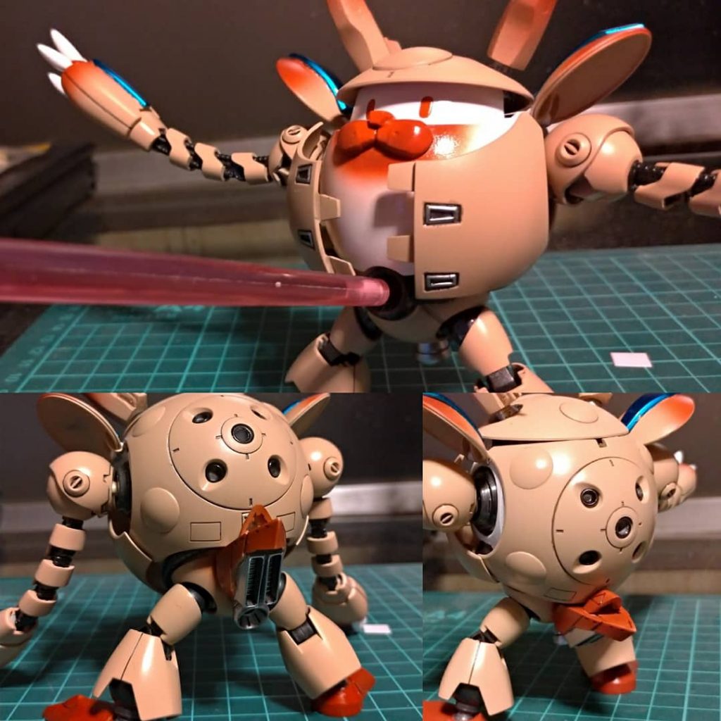 サテライトお腹ビィィィィイイイイム！
そして、うさしっぽブースターでジャンプ力も向上だ！