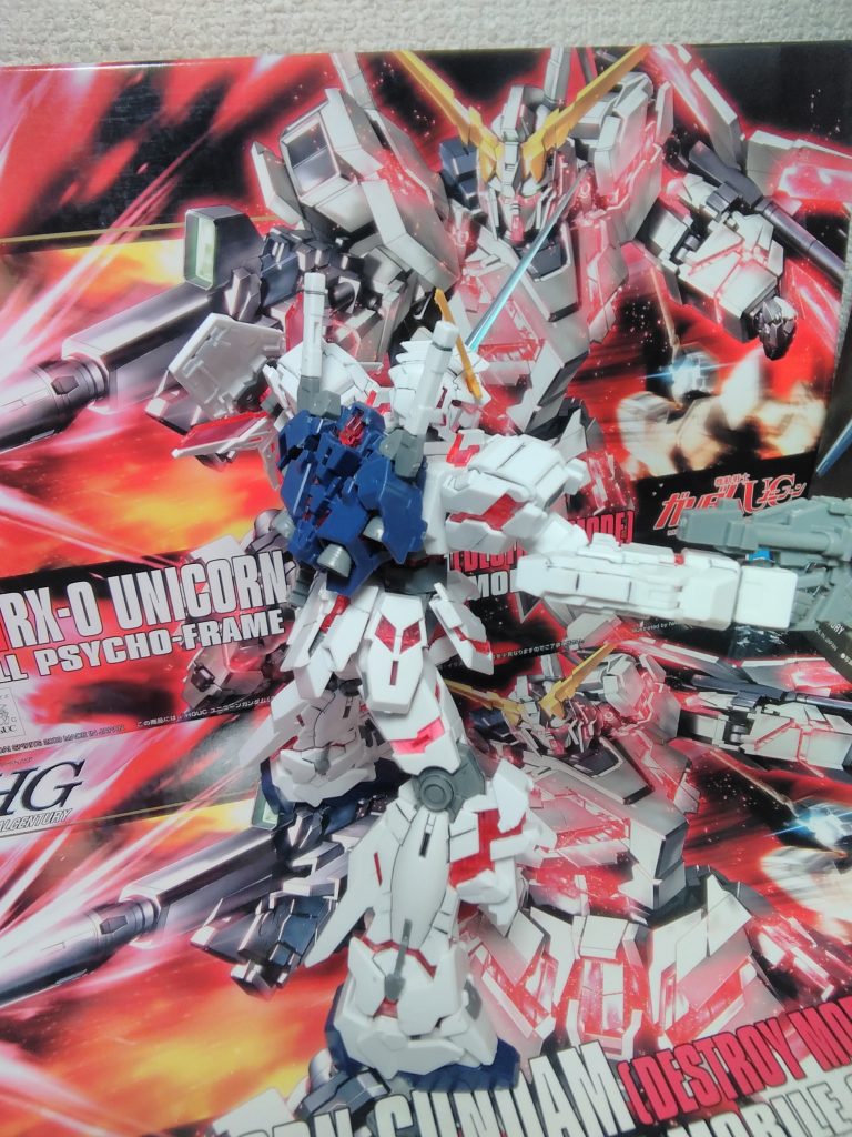 HGユニコーンガンダム　ユニコーンモード–2枚目/制作者：RGZ95-319