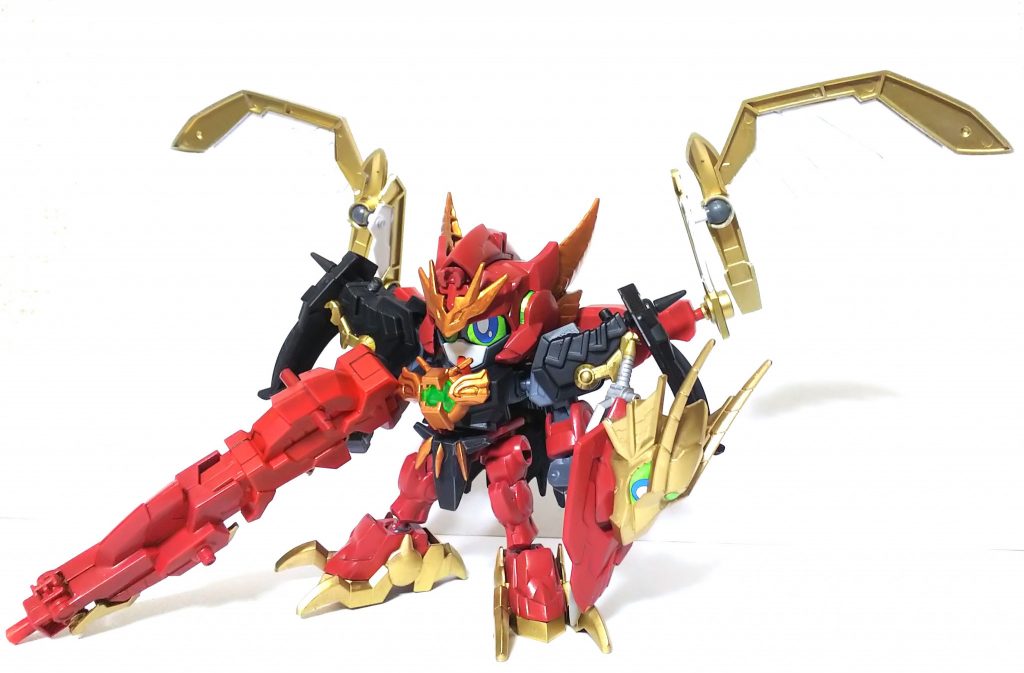 おまけ
本来の長い脚も残っているので、元の体型にも出来ます。
今後出る強化パーツ?も使える・・はず