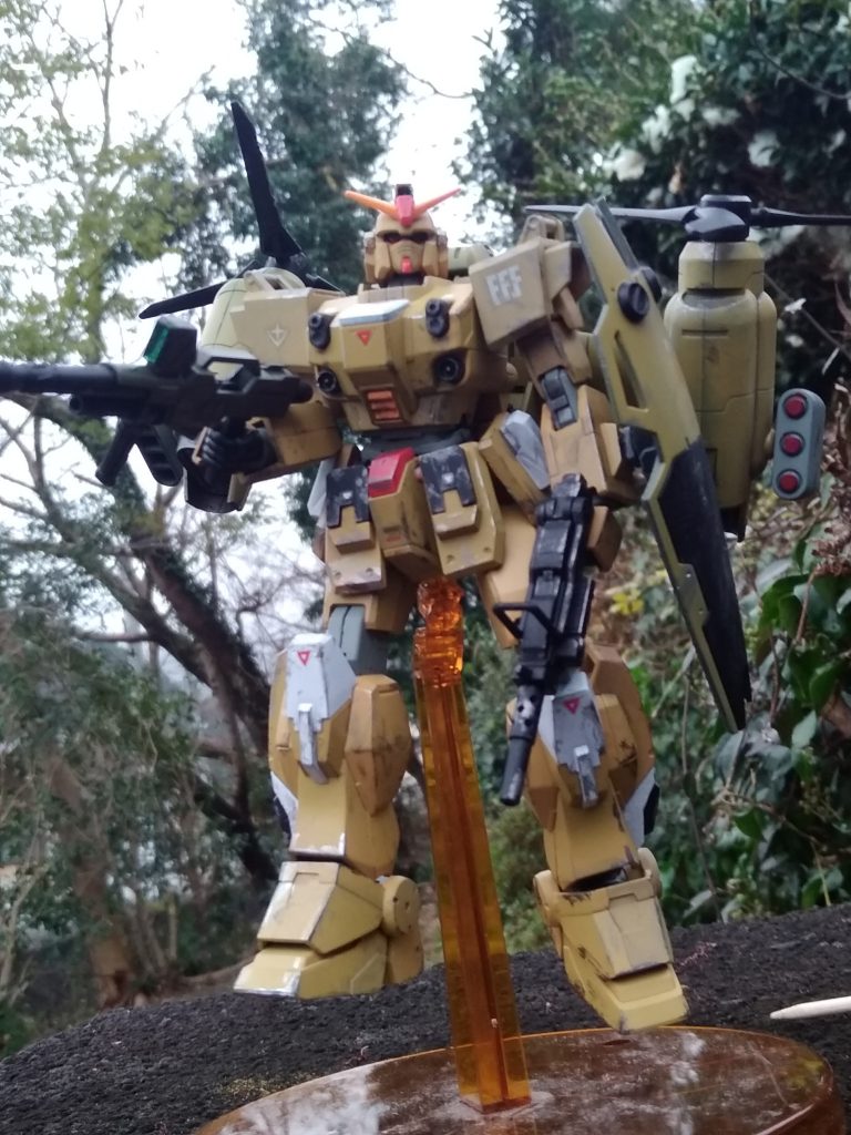 ガンダムデザートカスタム＋ティルトローター試験機