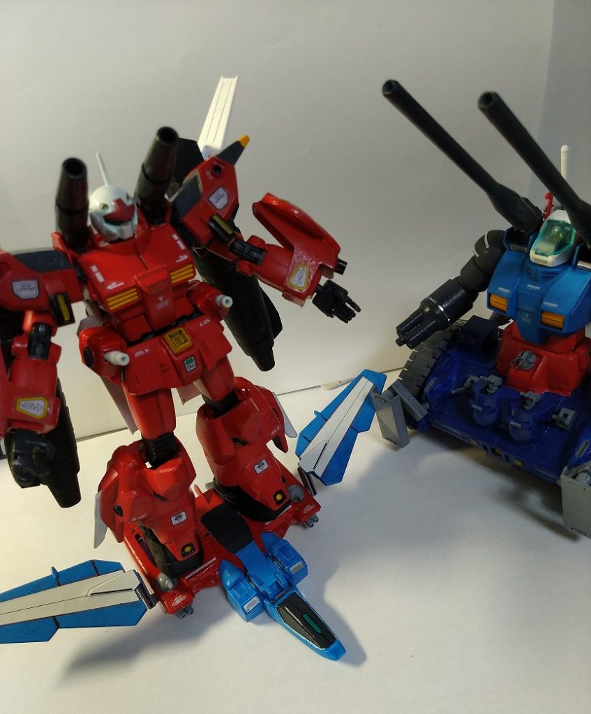 しかし残念ながら、タンクから分離しないと乗れません(笑)