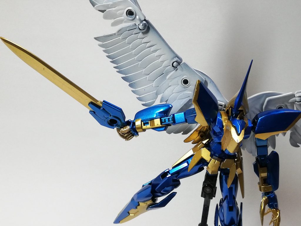 元ネタでは剣とか持ってませんが、一緒に塗装しました。