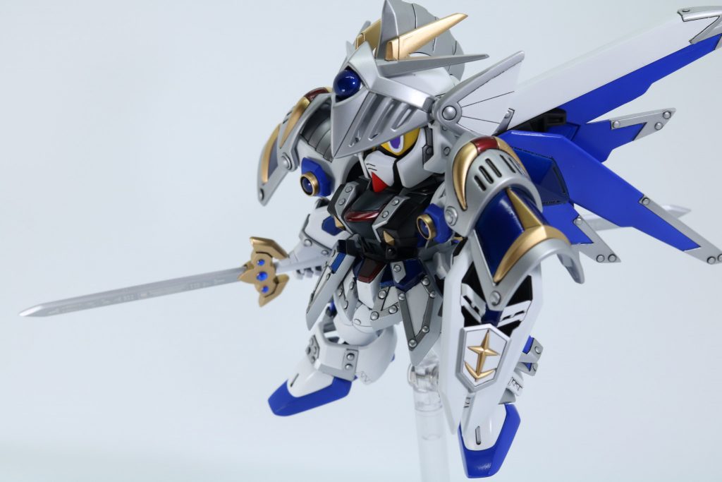 シード作中だとフリーダムはほぼ使っていなかったアンビデクストラス・ハルバード形態も柄を磁石にすることで出来るようにしてあります。