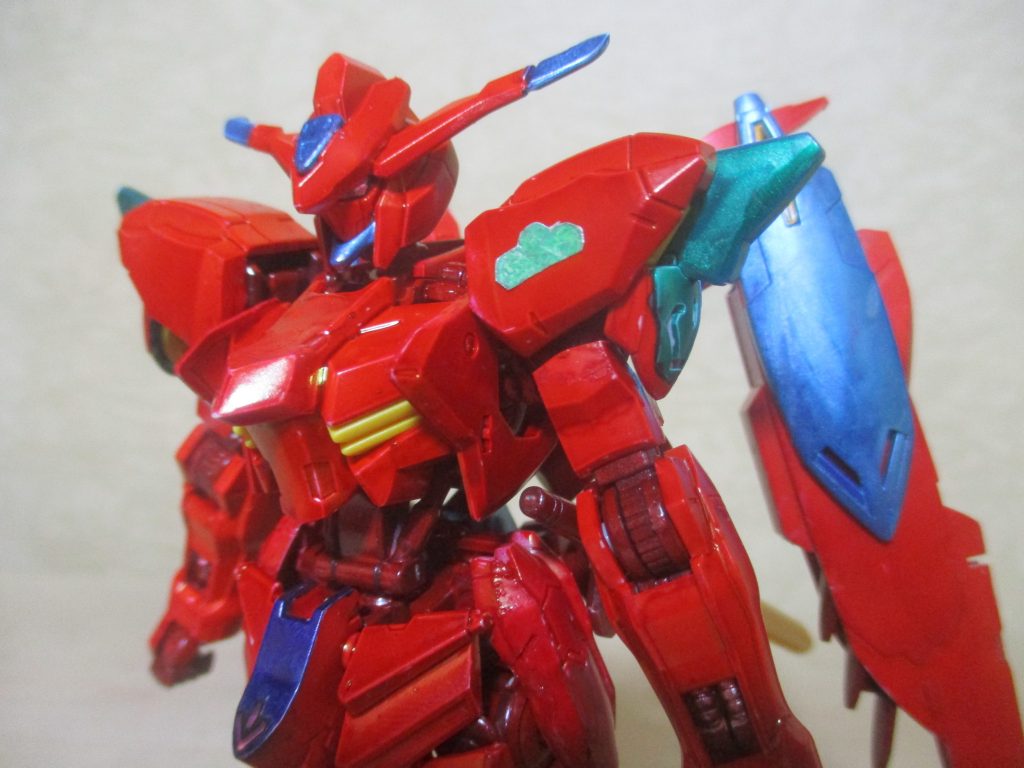 左肩に「松」のエンブレムを貼ってます。