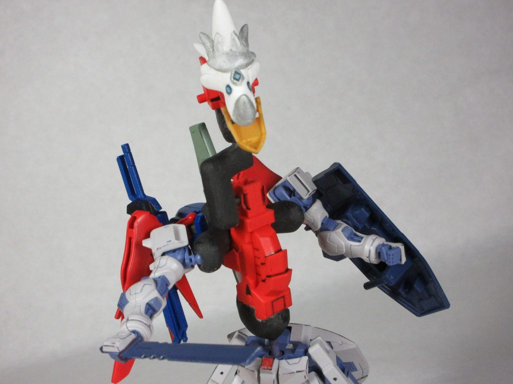 ドラグーンモード試作No08。
HGキマリストルーパーの手足を使用。