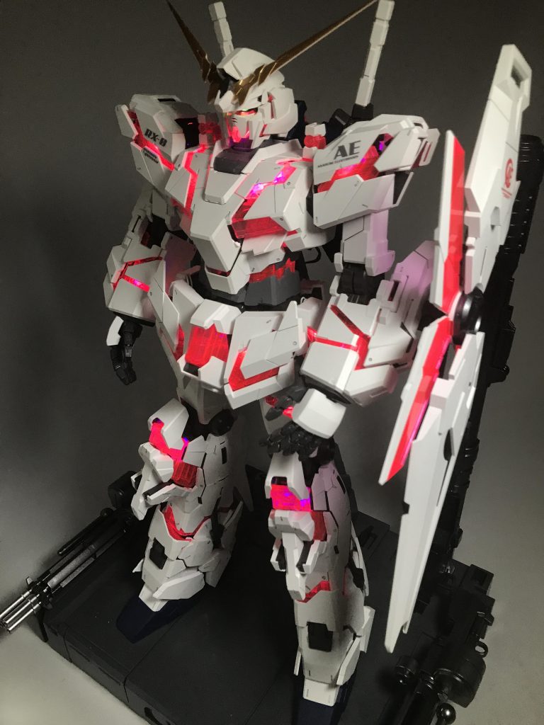 PGユニコーンガンダム＆LEDユニット（過去作）–4枚目/制作者：カバーコ