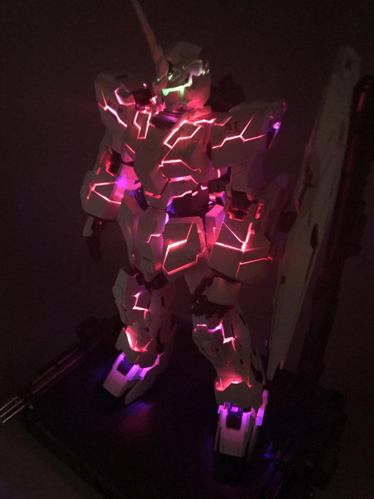 PGユニコーンガンダム＆LEDユニット（過去作）–3枚目/制作者：カバーコ