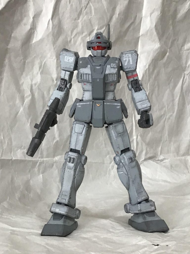 キットのままの装備。
マーキングはキット付属のシールです。