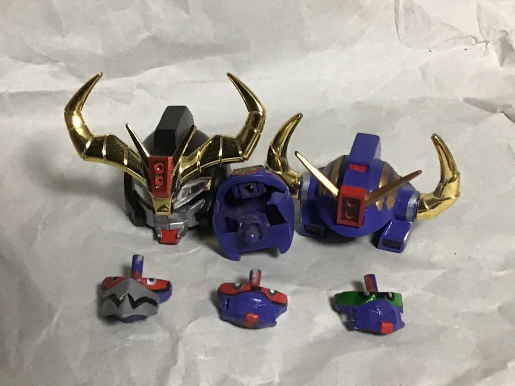 フェイスパーツをおゆまる複製して交換できるようにしてあります。