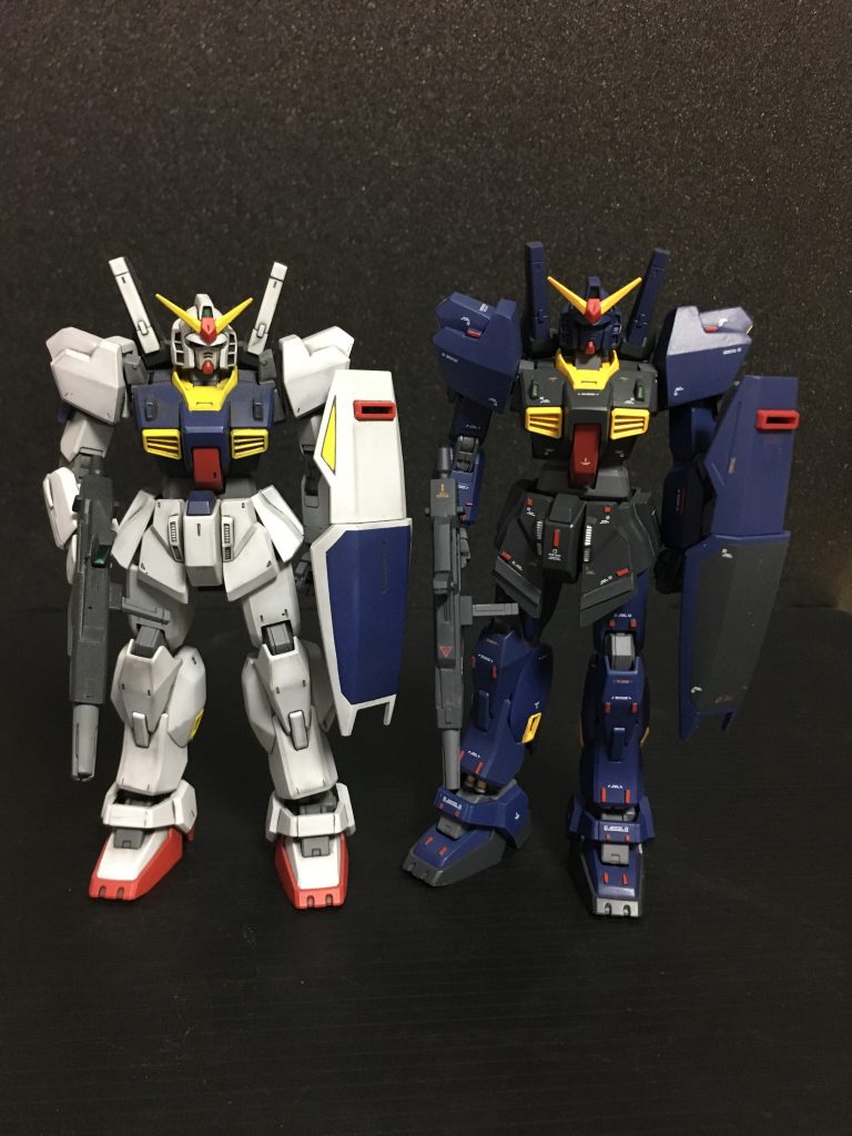 無改造のマーク２との比較です。イメージが変化したことが分かると思います。