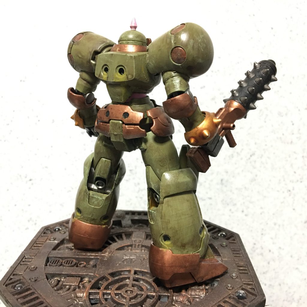 (   。・v・。)ﾉ 今回はデスアーミーをキャンバスに、ミニチュアゲーム「ウォーハンマー」に登場する「デスガード」と呼ばれる勢力をカラーモチーフにしました。すべてウォーハンマー用塗料「シタデルカラー」を使っています。