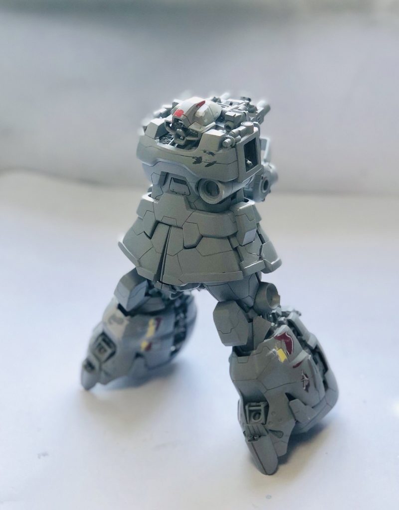 足にはズゴック+ゴックのパーツも使っていたりします。