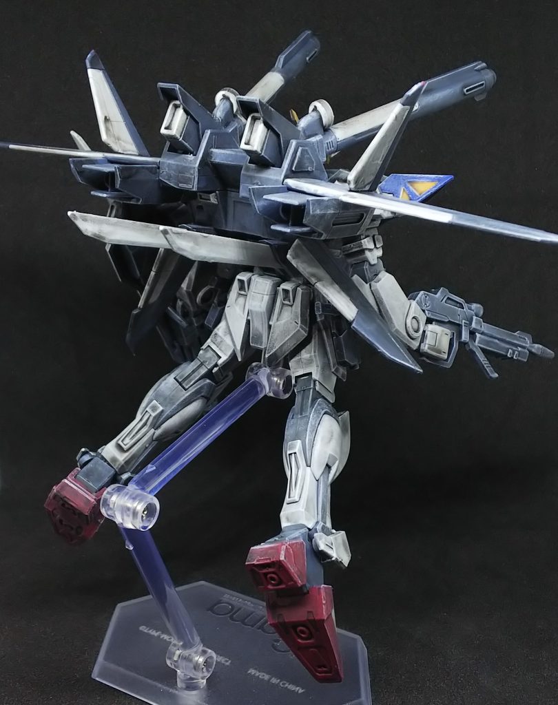 HGルカス・オドネル専用ストライクE＋iwsp–3枚目/制作者：機動病院