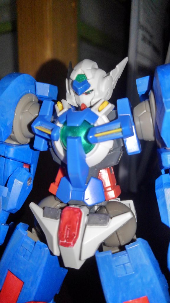 でこと胸のコンデンサもメタグリーンで塗ってあります！画像を貼る度に塗り忘れに気付く。