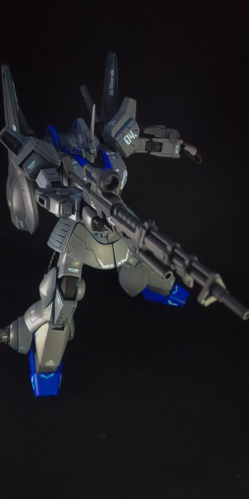 ビームライフルはタイミング良くシステムウェポンセットがGBTで再販になりそれを組み合わせて作りました。