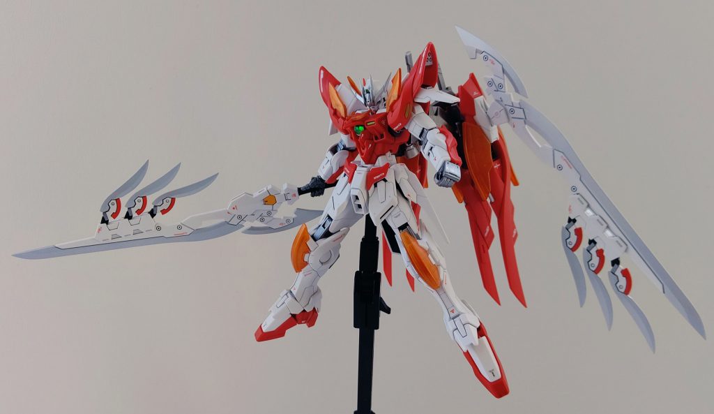 HGBF ウイングガンダム ゼロ炎 フレイムフェーダー–5枚目/制作者:Ririto