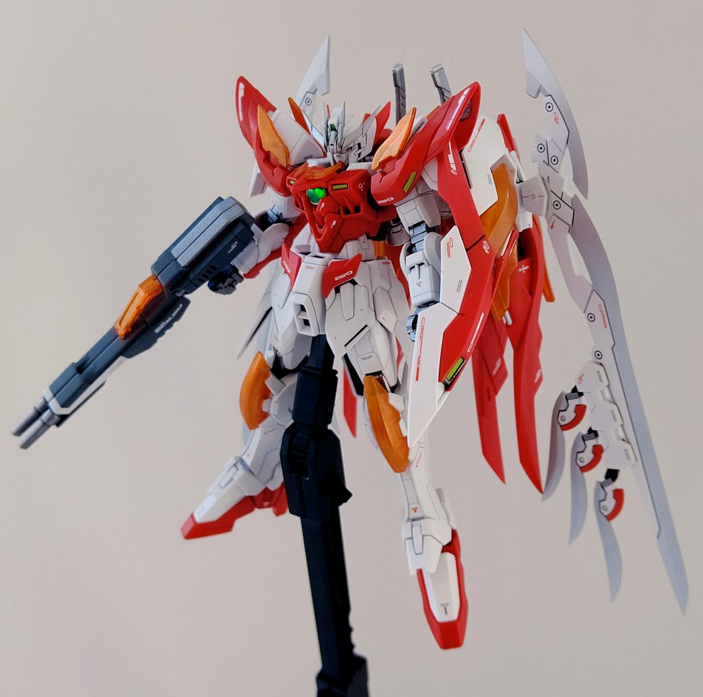HGBF ウイングガンダム ゼロ炎 フレイムフェーダー–3枚目/制作者:Ririto