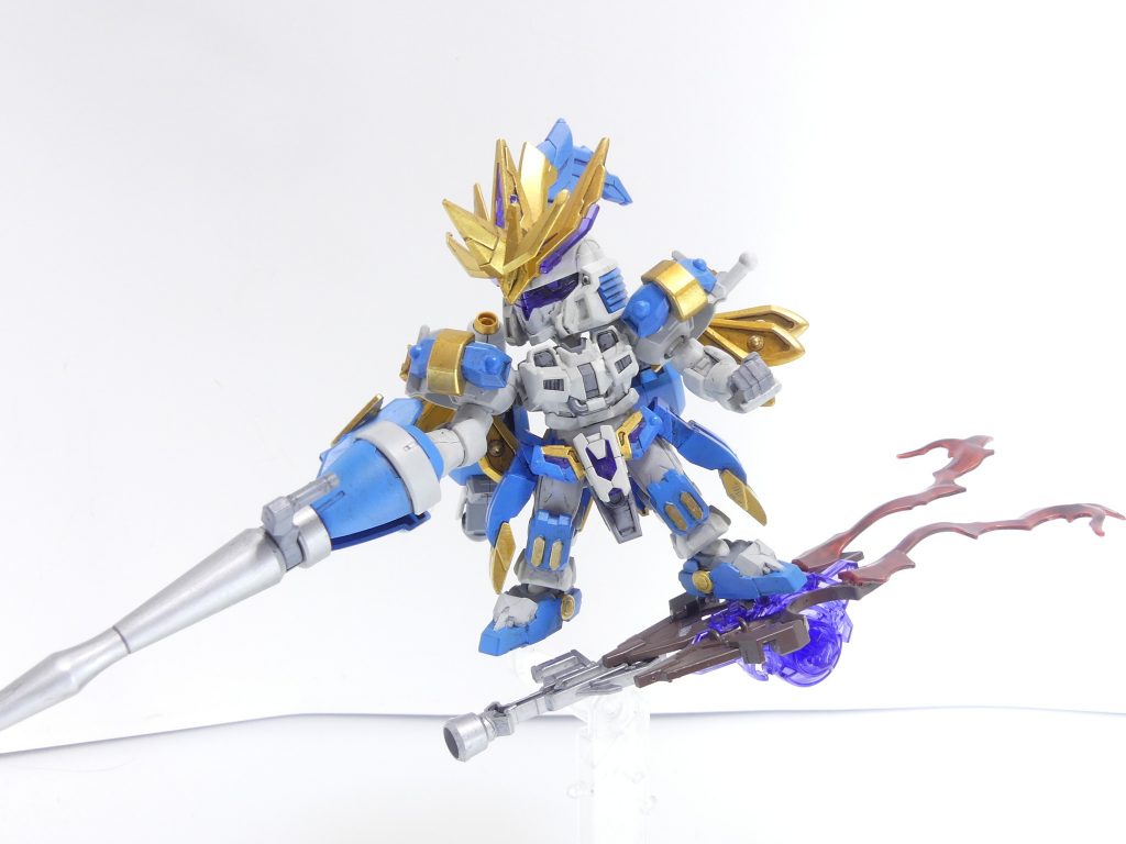 ドーバーワンド(ウイングモード):ワンドは変形させることで「魔法のほうき」として使用可能。SFSとして支援やエネルギーの節約を担う。変形機構はそのまま残しています。