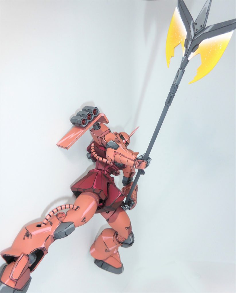 肩のイナズマハイライトも80年代には使われてなかったんですが
空白の平面があったのでつい・・・