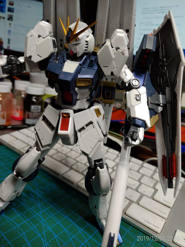 νガンダムRG–2枚目/制作者：taktak