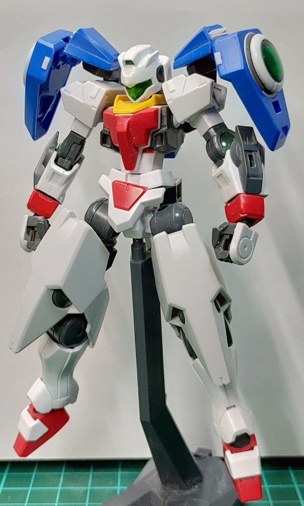 胴体はGNアーチャーをベースにしたものに変更、格闘性能は落ちるものの機体サイズの縮小により機動性能は向上
腕にアストレアのコネクタが追加され、GNピストルやGNミサイルの装備が選択可能