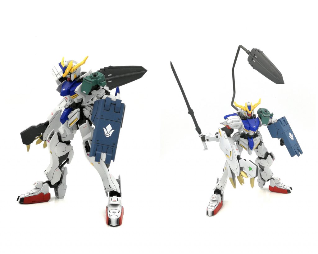 レクス形態(最終決戦用)。こちらは本編未使用、設定のみの形態ですね。レギンレイズの肩が必要ですがそれっぽく。