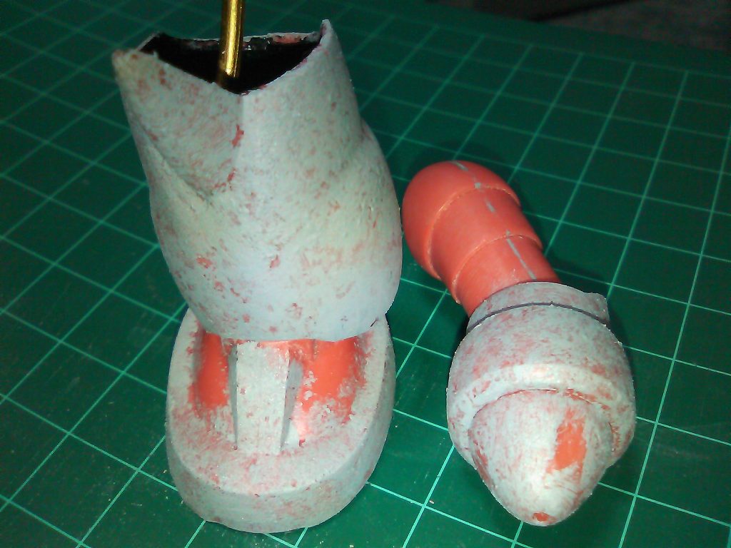 紺色の部分は鋳造イメージで。