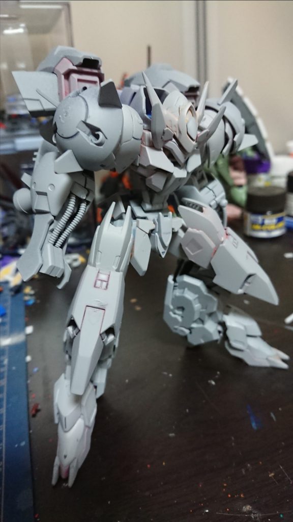 サフ萌え
今回はミキシングで余ってたダンタリオンのTブースターが足とバックパックに活躍してくれました