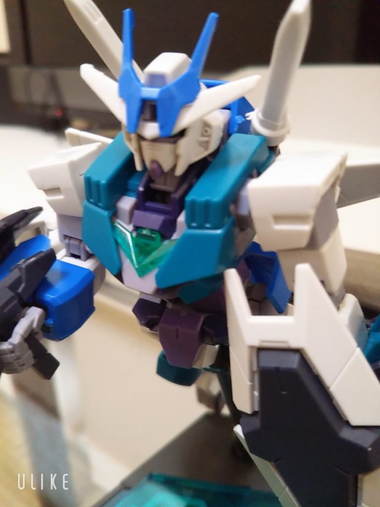 【5歳ガンプラ】HG CORE GUNDAM 3COLLERS DOCKING–4枚目/制作者：tomamama