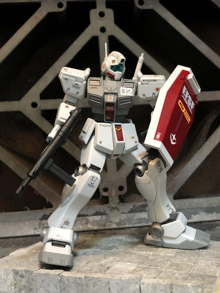 肩と脚部は、ジム改を使いました