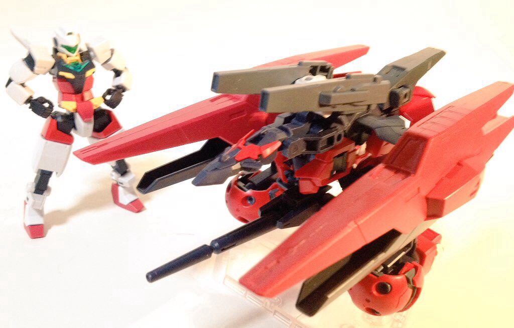 コアブースターとマーズフォーアーマーの全積載。Gアーマー。あまりバランスはよくないものの、時折役立つことも？