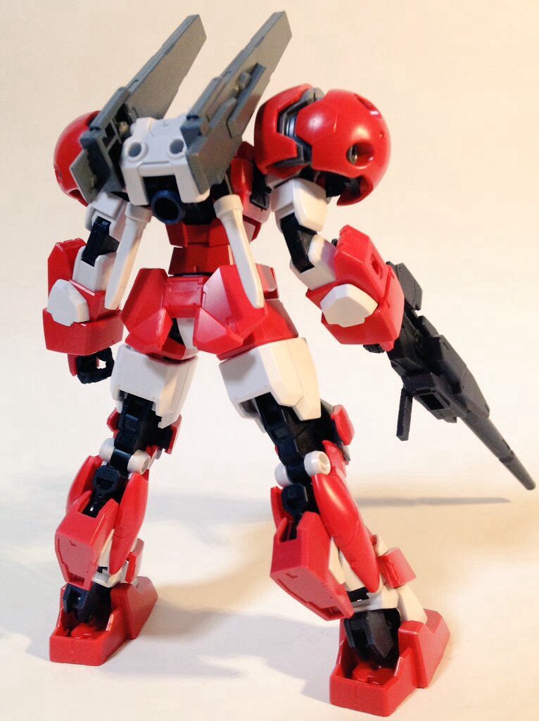 マーズフォーガンキャノンうしろ腰まわりの装甲がチャームポイント。ショート化と重層化で可愛いぞ！