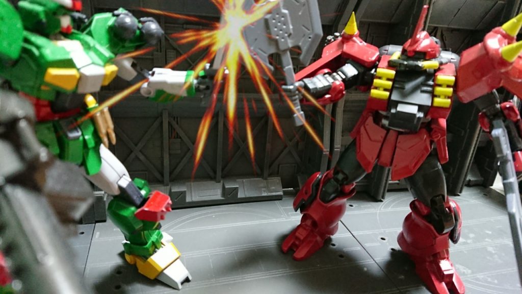 コマンドガンダムと近接戦その２