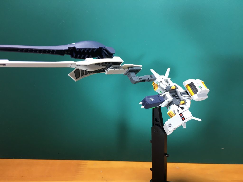 　結構小さいですが、思ったよりパーツ割が細かく、それなりに組み応えがありました。なかなかかわいらしいですね。