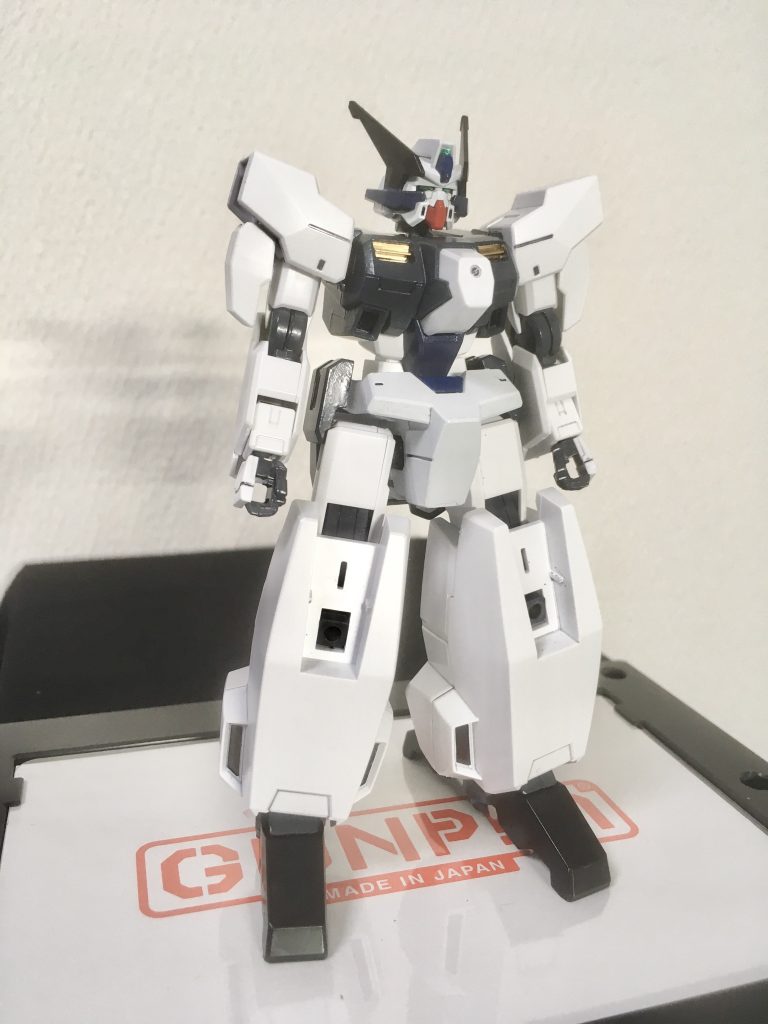 〔素体モード〕基本的なスタイルはシェヘラザードですが、GNHW用のパーツを付けるのに肩と脚はセラヴィーです。ここからどんどん盛ってきます。